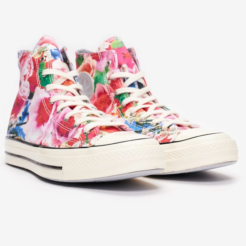 NIB/NWT Floral Converse High Tops - Chuck 70 from “Heart of the City” sz 7 🌸